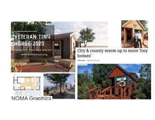 Tiny houses & Missing Middle Housing presentation | PDF