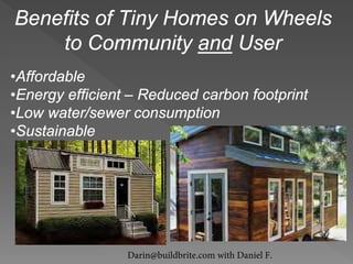 Tiny houses & Missing Middle Housing presentation | PDF