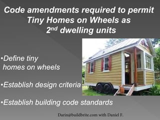 Tiny houses & Missing Middle Housing presentation | PDF