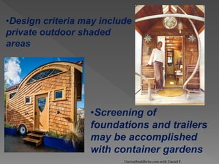 Tiny houses & Missing Middle Housing presentation | PDF