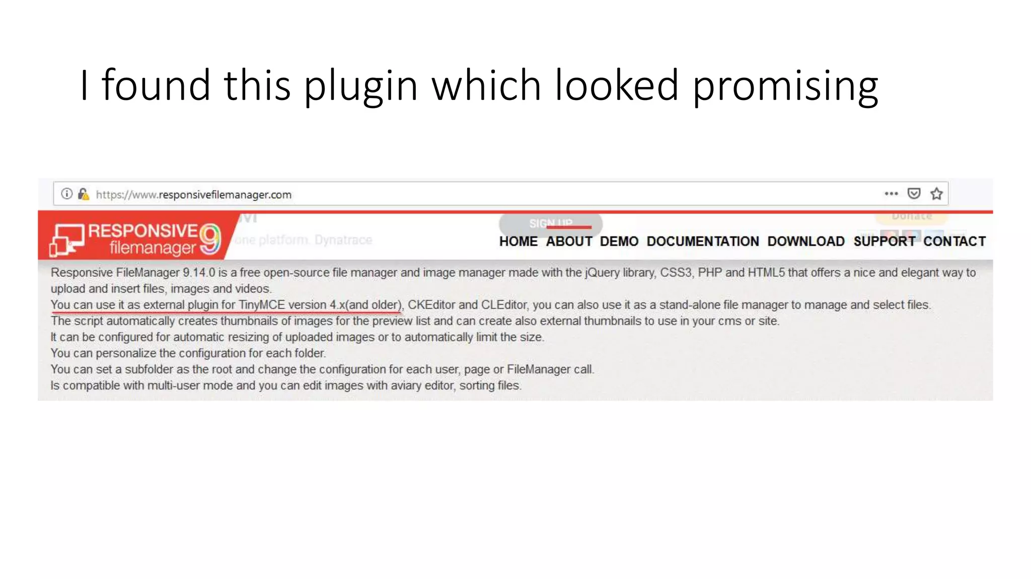 I found this plugin which looked promising
 