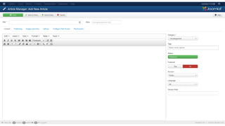 TinyMCE for Joomla | PPTX