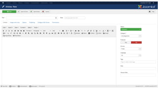 TinyMCE for Joomla | PPTX