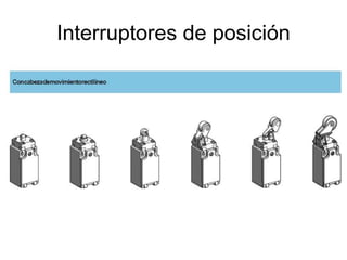 Interruptores de posición
 