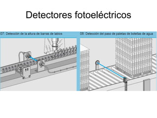 Detectores fotoeléctricos
 