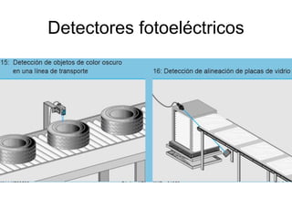 Detectores fotoeléctricos
 