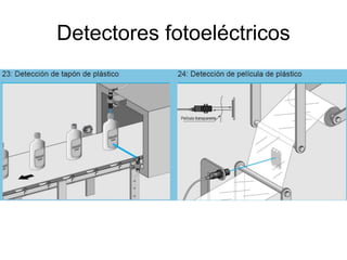 Detectores fotoeléctricos
 