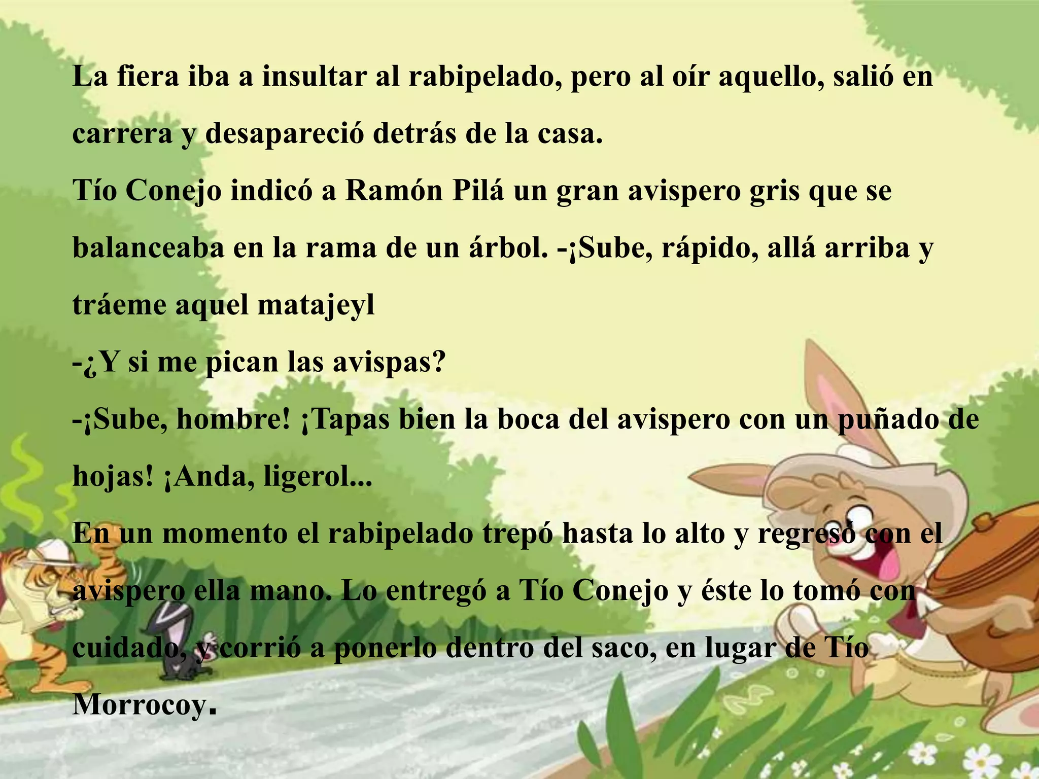 Tio tigre y tio conejo | PPTX