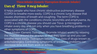Tiova Inhaler (Generic Tiotropium Bromide Inhaler) | PPT