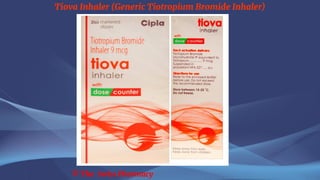 Tiova Inhaler (Generic Tiotropium Bromide Inhaler)
© The Swiss Pharmacy
 