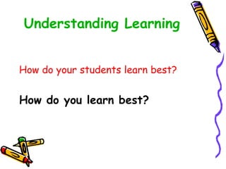 Tip -learning_styles_workshop | PPT
