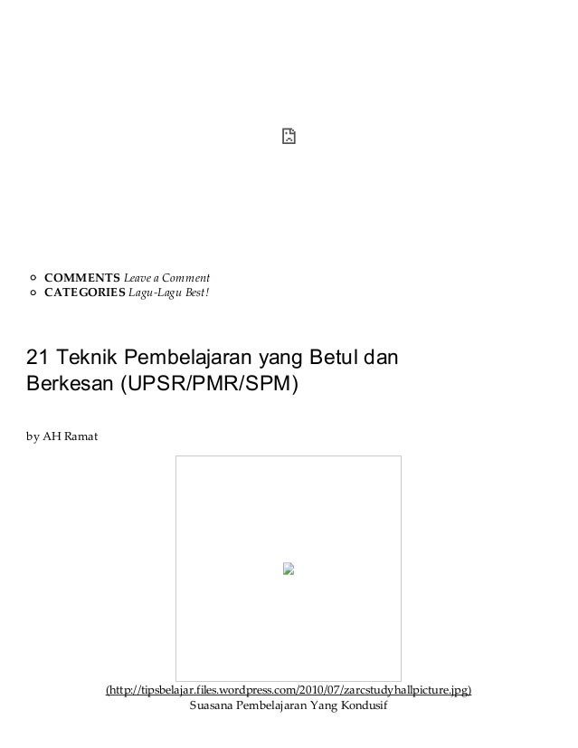Tip Tip Belajar Menghadapi Peperiksaan Berkongsi Rahsia Dengan Pe