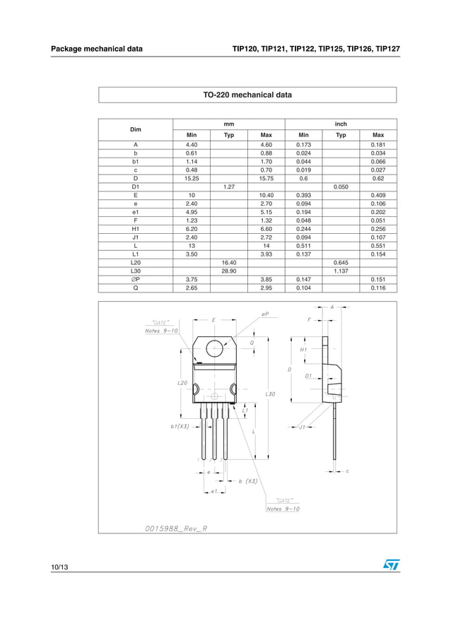 5 Transistors BD244C PNP - ST Microelectronics, TO-220, Vce 100V, Ic 6A - Neufs Sous Emballage