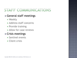 TIP 46 Administrative Issues In Intensive Outpatient