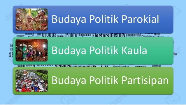 Tipe Tipe Budaya Politik Kelompok 1 Xi Ips C