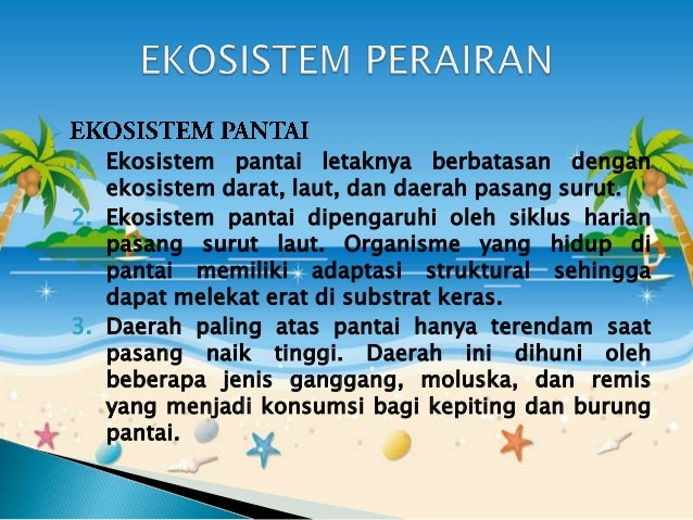 Tipe Tipe Ekosistem