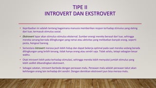 Tipe – tipe kepribadian.pptx