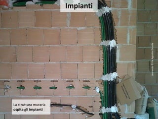Leonardo©DeAgostiniScuola
Impianti
La struttura muraria
ospita gli impianti
 