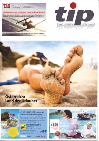 Tip January 2015 - Beachocmber Hotels Germany - PAR - RP - SHA