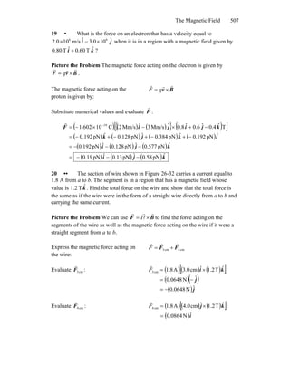 Tipler volume 2 resolução 6 edição