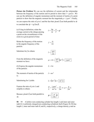 Tipler volume 2 resolução 6 edição