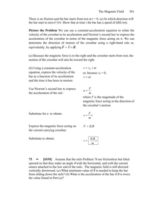 Tipler volume 2 resolução 6 edição