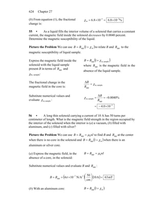 Tipler volume 2 resolução 6 edição