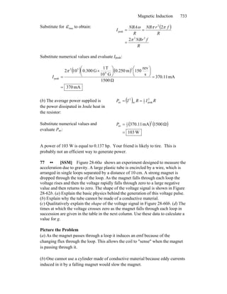 Tipler volume 2 resolução 6 edição
