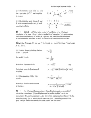 Tipler volume 2 resolução 6 edição