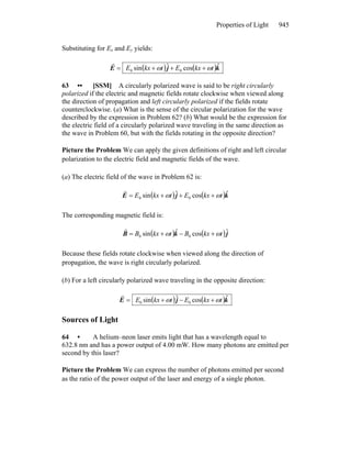 Tipler volume 2 resolução 6 edição