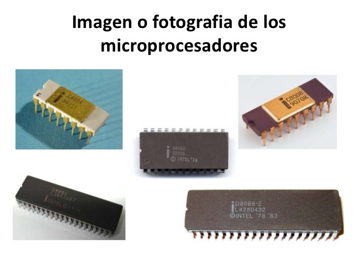 Tipo de microprocesador