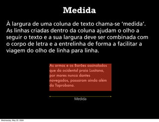 Tipografia - Noções Básicas