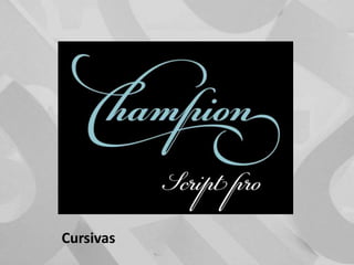 Cursivas