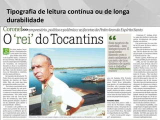 HipertextoTipografia efêmera ou de impactoCartazes