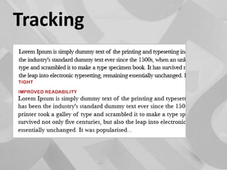 Tipografia de leitura contínua ou de longa durabilidade