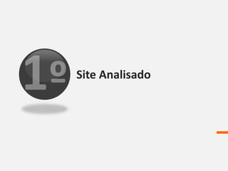 Site Analisado
 
