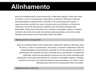 Alinhamento 