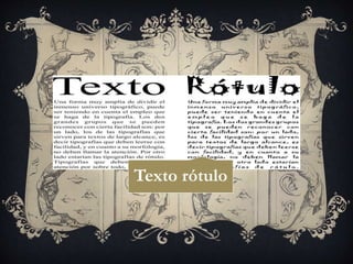 Texto rótulo
 