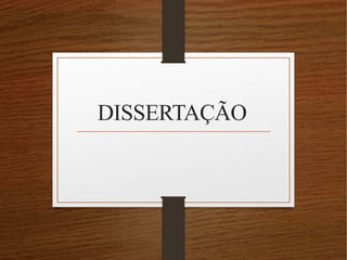 DISSERTAÇÃO
 