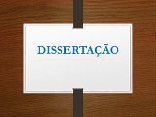 DISSERTAÇÃO
 