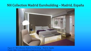 Figura 52: NH Collection Madrid Eurobuilding – Madrid, España
Fuente: https://www.momondo.es/inspiracion/hoteles-futuristas/
 