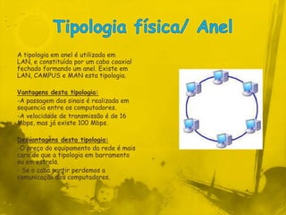 Tipologia em estrela hierárquica ou árvore