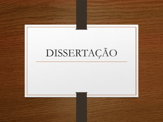 DISSERTAÇÃO
 