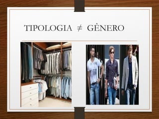 TIPOLOGIA ≠ GÊNERO
 