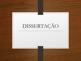 DISSERTAÇÃO
 