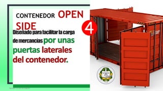 Agregar un pie de página
CONTENEDOR OPEN
SIDE
