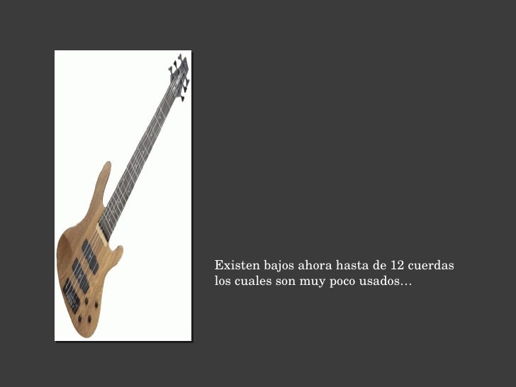 Tipos De Bajo Electrico