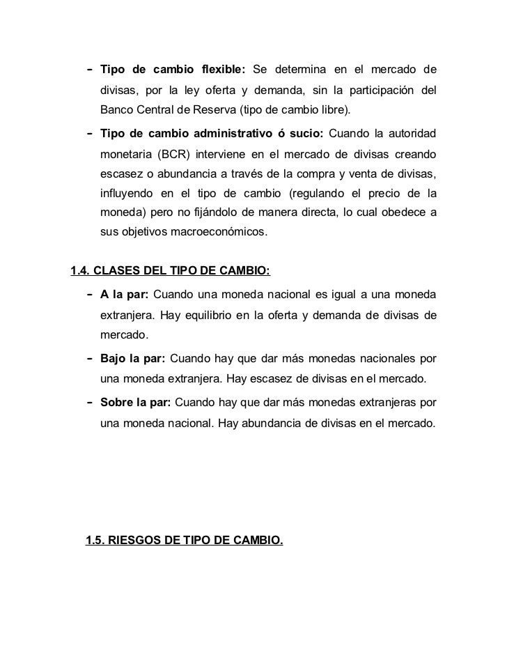Ejemplos de compra y venta de divisas en forex