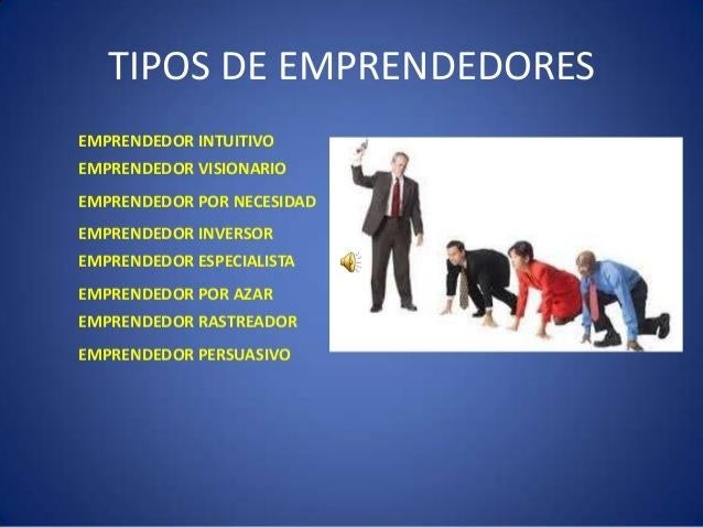 Tipos de emprendedores