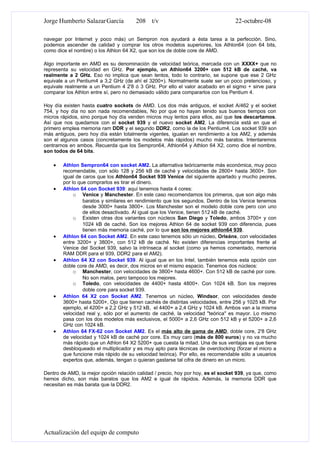 Tipos De Microprocesadores Y Sockets